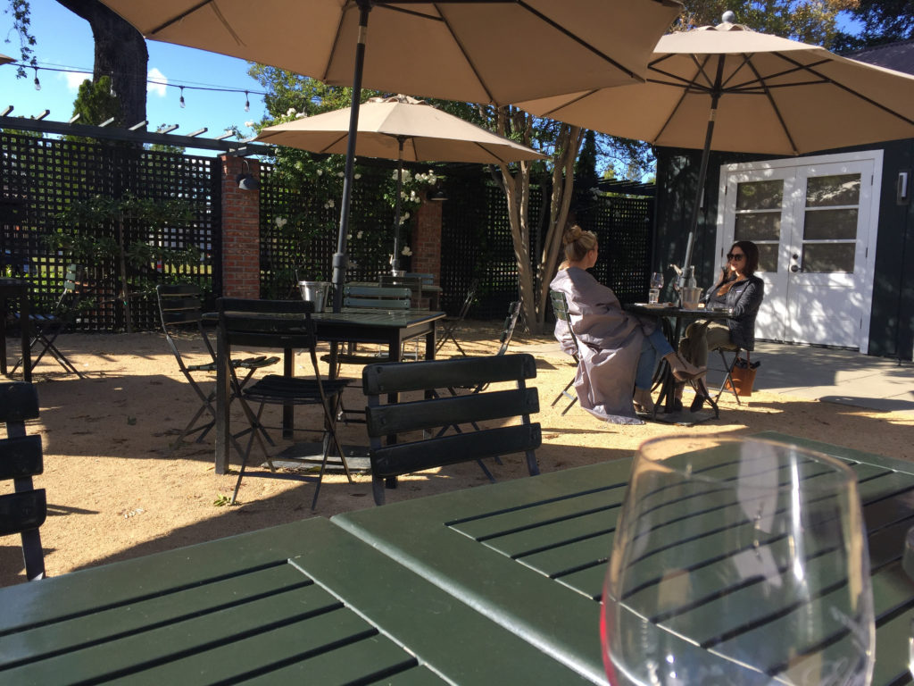 Courtyard Napa Valley Winery Elizabeth Spencer Tasting Room Those Someday Goals