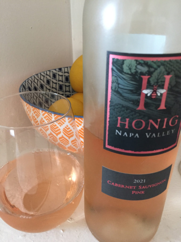 Honig Winery and Vineyard Napa Valley Wineries Pink Rose Wine Napa Valley