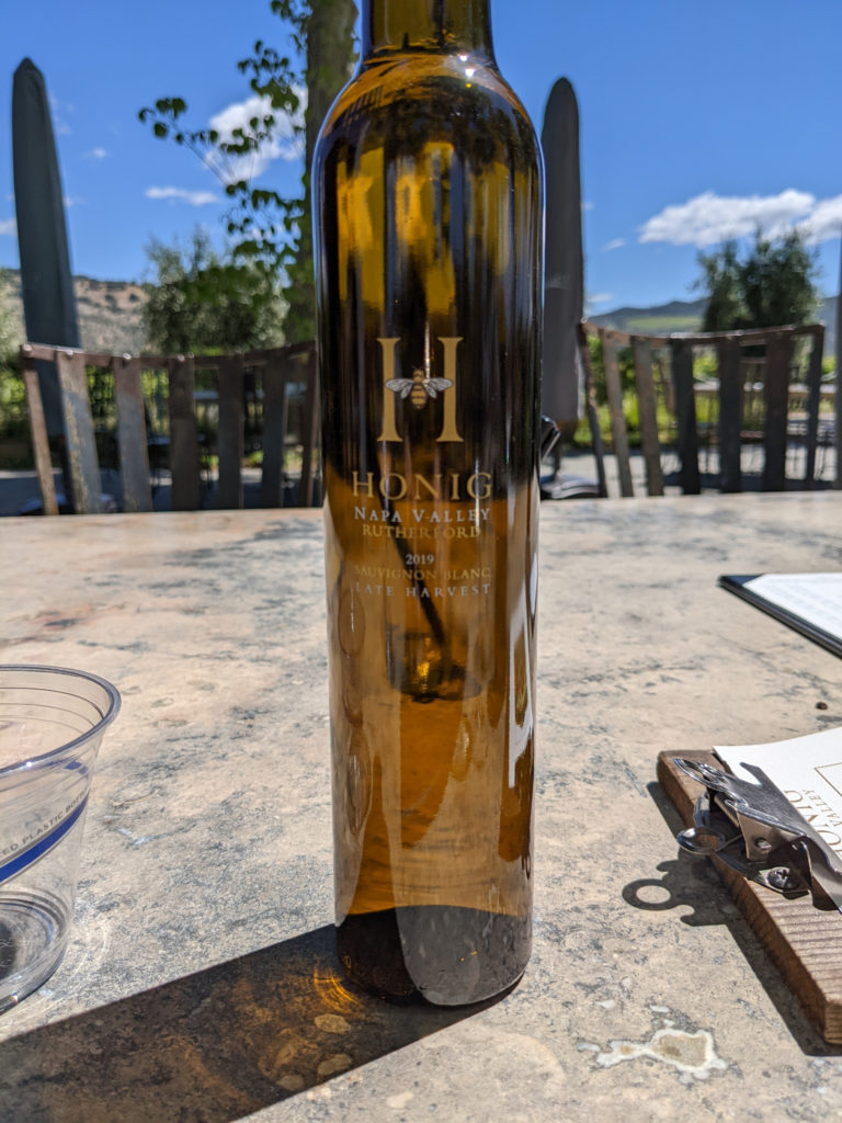 Sauvignon Blanc bottle Napa Valley Wine Honig Those Someday Goals