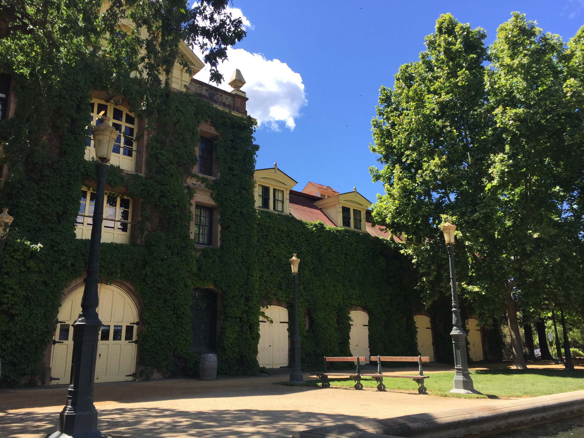 Views of the chateau wine tasting Inglenook Winery Napa Valley Wineries Those Someday Goals